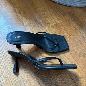 Zara Strappy Heeled Sandals Size Women’s 8